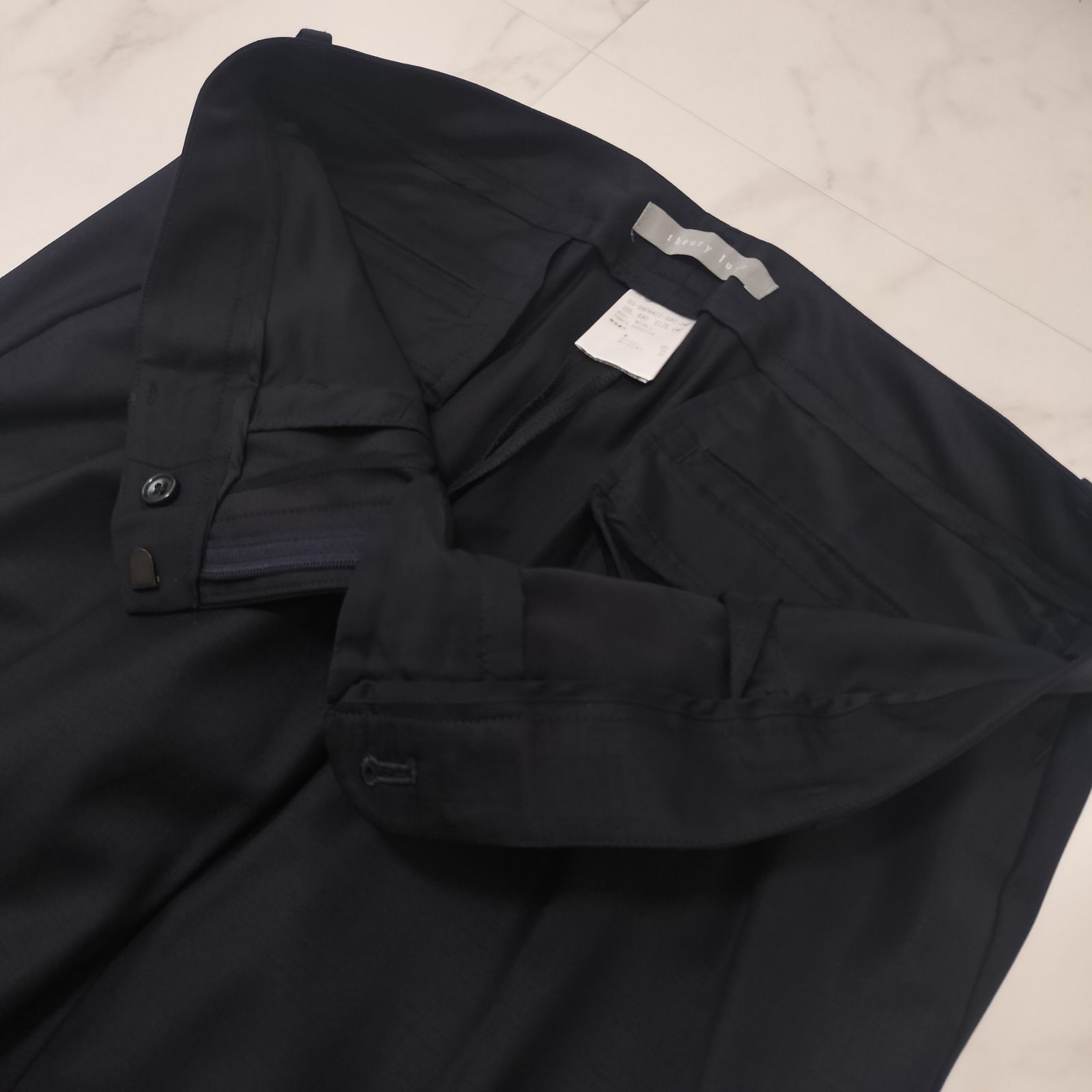 Theory luxe セオリーリュクス エグゼクティブ 3点セット スーツ 濃紺