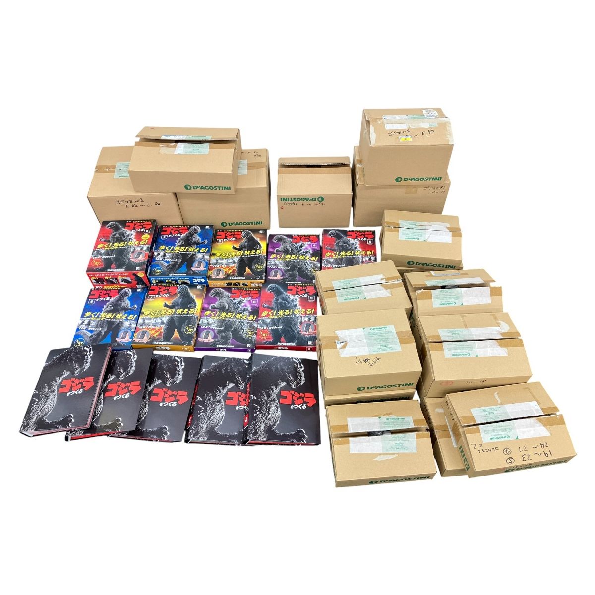 DeAGOSTINI デアゴスティーニ 週刊 ゴジラをつくる 1-100巻 全巻セット