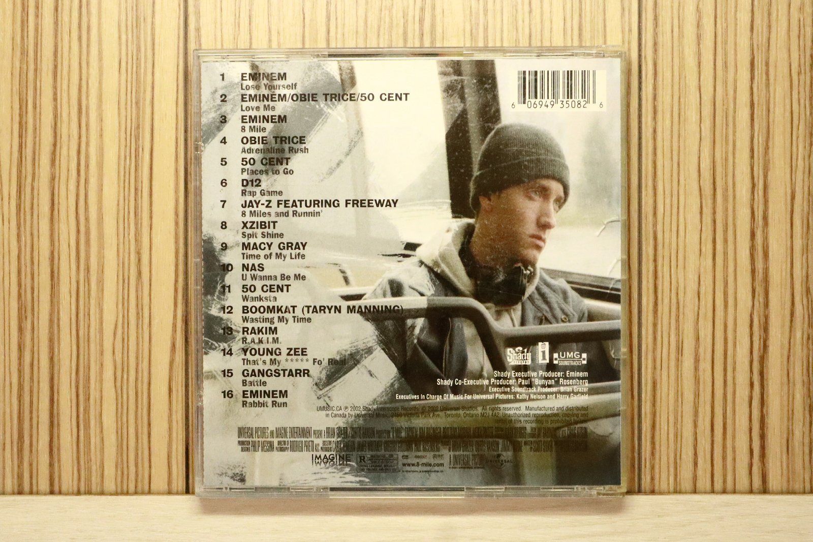 激レア　eminem エミネム 一点物　8mile オートグラフ　直筆　サイン 激レア eminem エミネム 一点物 8mile オートグラフ 直筆 サイン