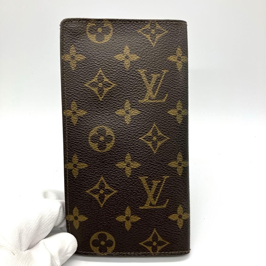 ルイヴィトン モノグラム ポルトカルトクレディ 二つ折り札入れ 長財布