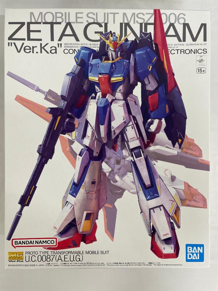ガンプラ纏め売りVer.Kaセット新品未開封 未開封】ゼータガンダム Ver.Ka (MG) 機動戦士Zガンダム - メルカリ