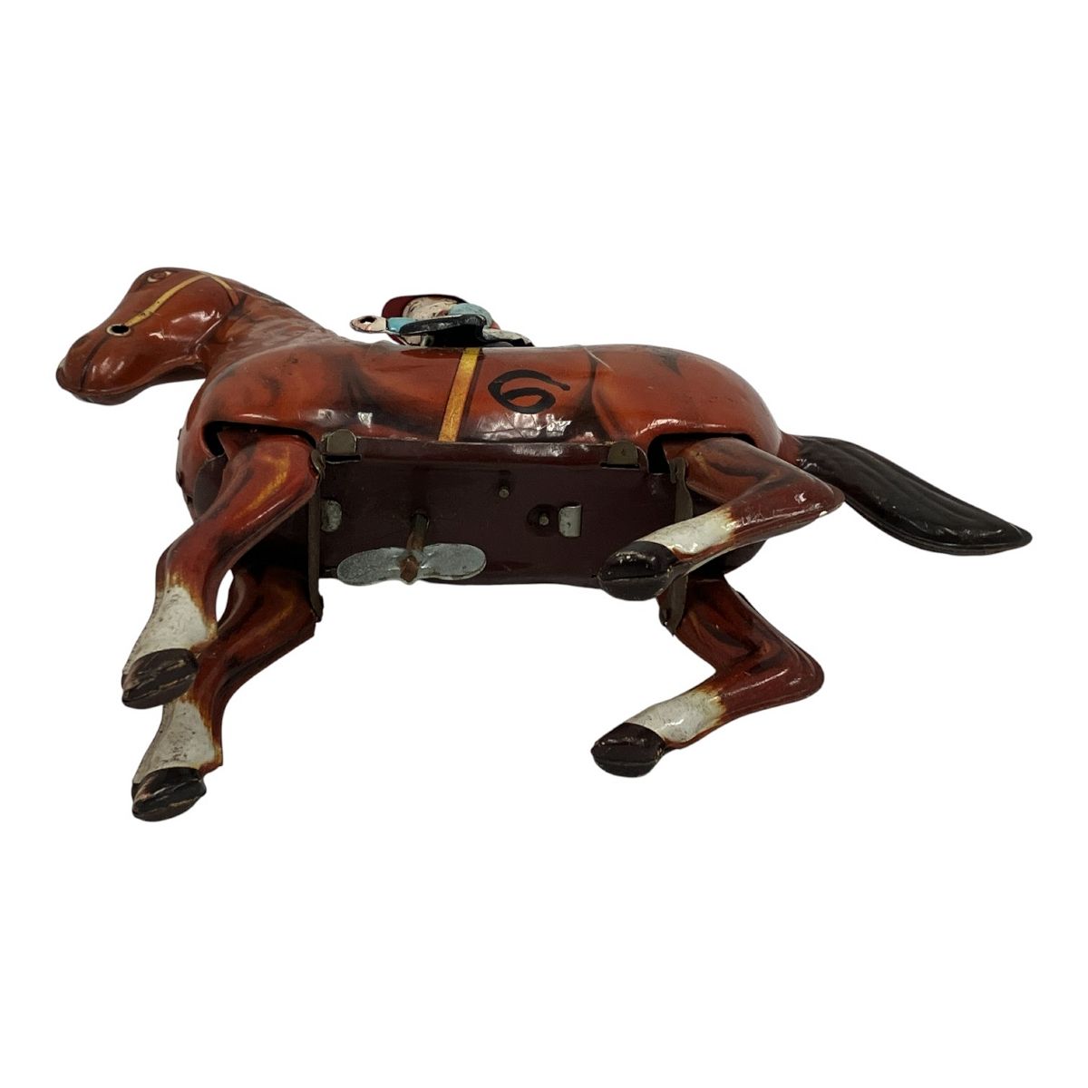 希少‼️ イギリス製「Mobo Toys」のブリキ馬（乗用玩具） 希少‼️ イギリス製「Mobo Toys」のブリキ馬（乗用玩具） 美術品