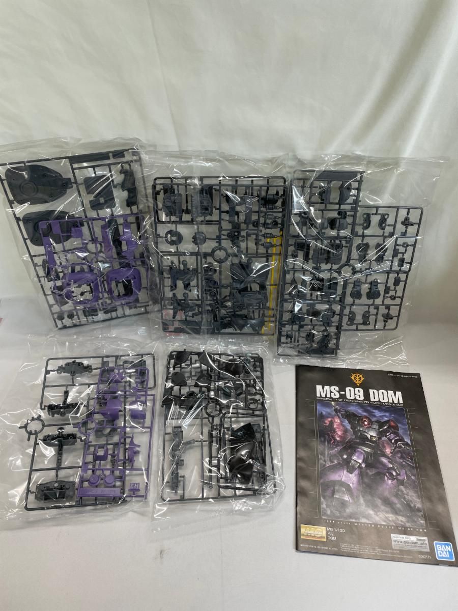 未開封】BANDAI SPIRITS MG 機動戦士ガンダム ドム 1/100スケール