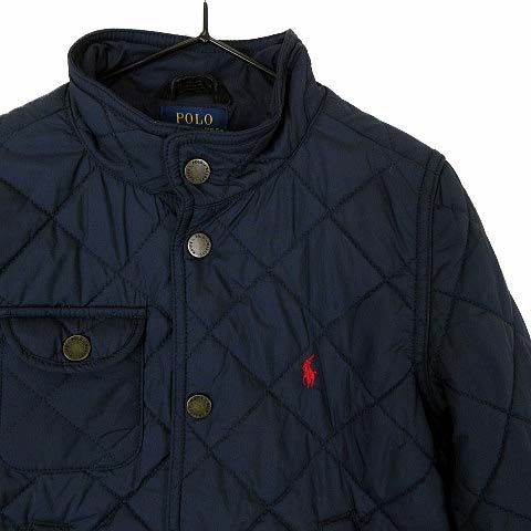 ポロラルフローレン ウールジャケット ブルゾン　キルティング　90s ポロ ラルフローレン POLO RALPH LAUREN キルティングジャケット 中綿