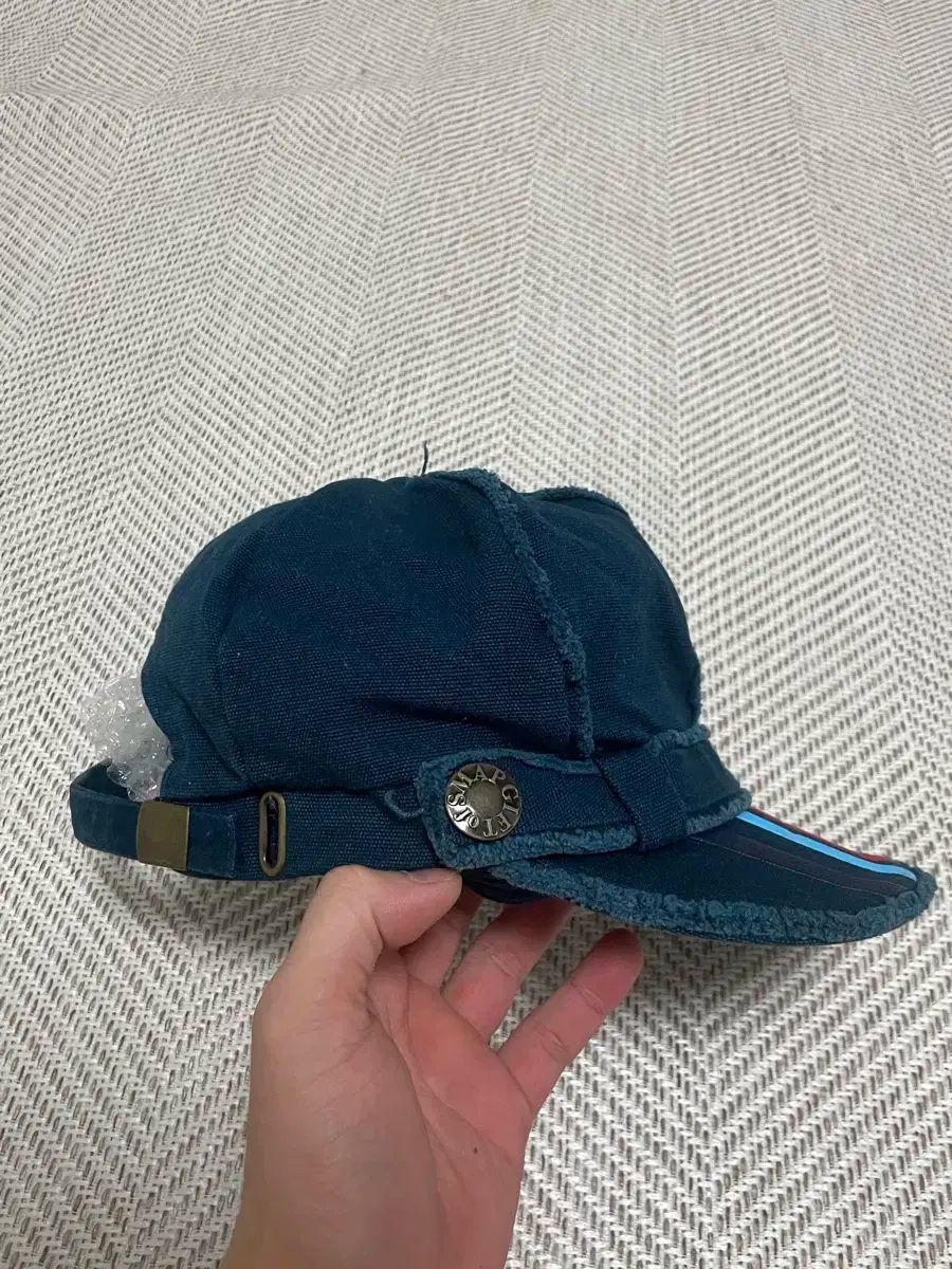 ヴィンテージ y2k ボンダイ ボーン デニム ニュースボーイ キャップ