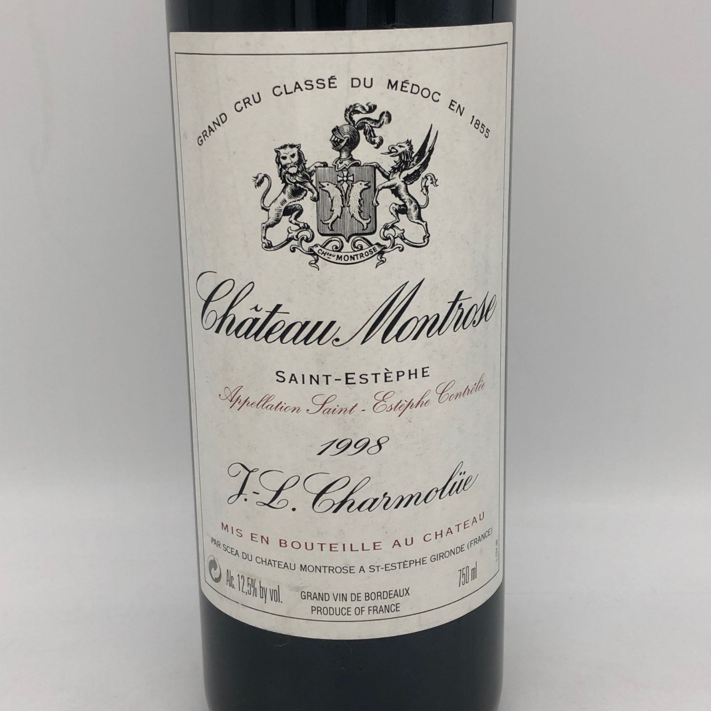 1998年 シャトー・モンローズ 12.5％ 750ml w10035 0 シャトー 750ml SAINT MONTROSE 14％未満