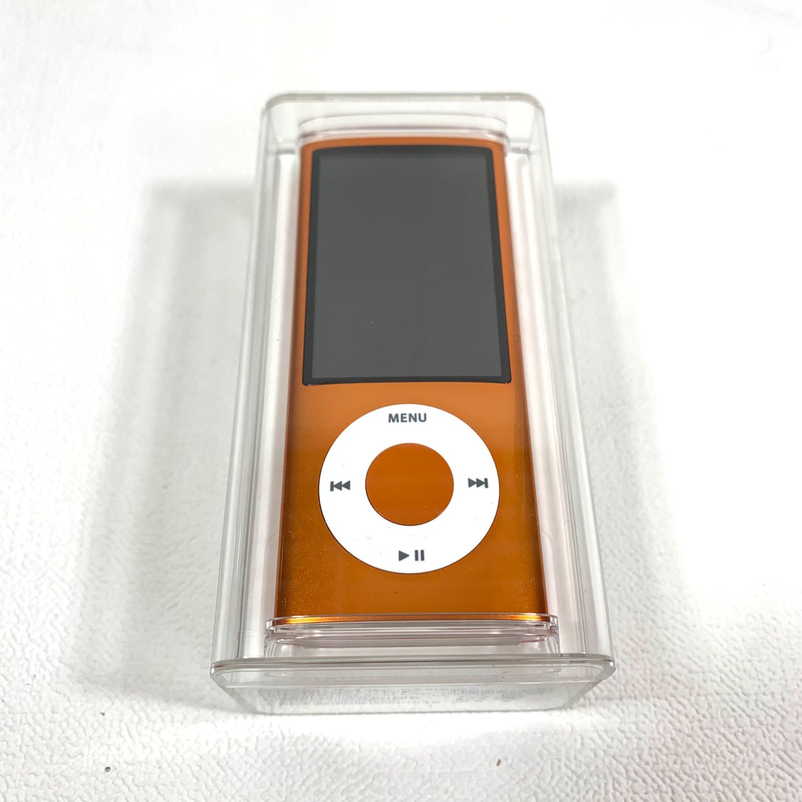 新品未開封】激レア Apple iPod nano 8GB MC046J/A オレンジ アップル