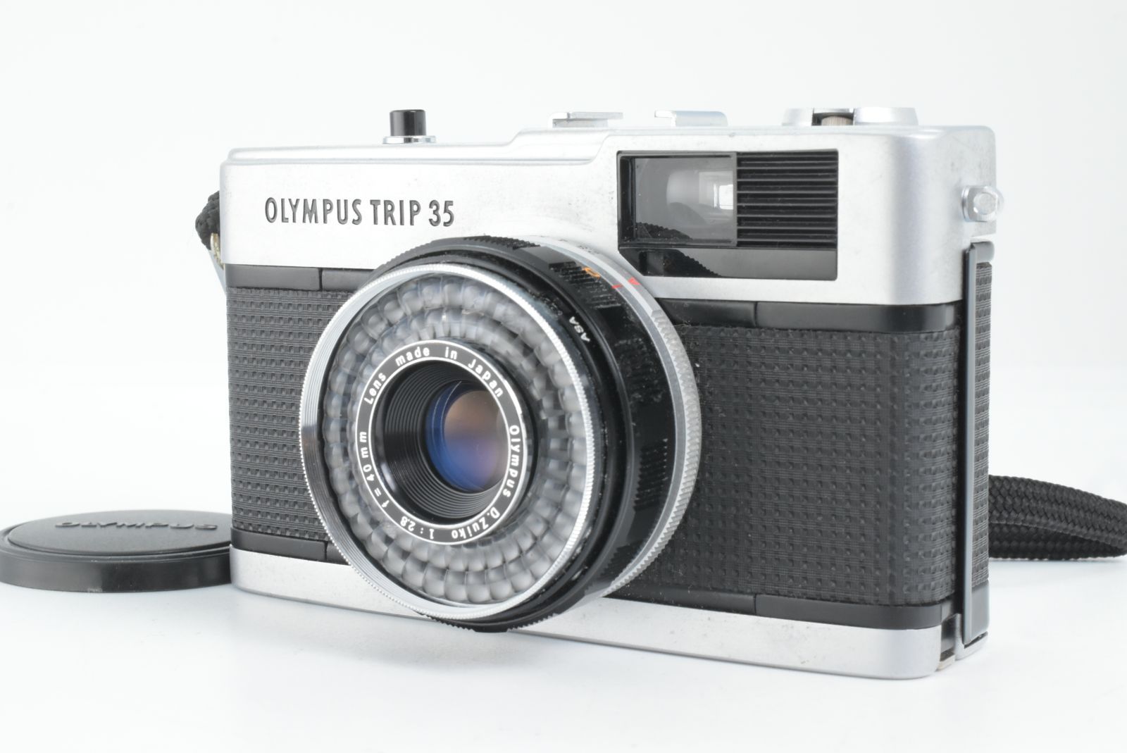 美品】Olympus Trip 35 35mm Compact Film Camera Silver オリンパス