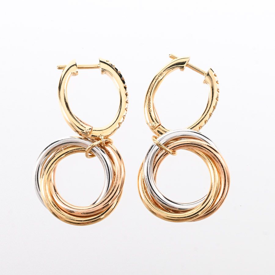 CARTIER カルティエ ピアス トリニティ B8301465 - メルカリ