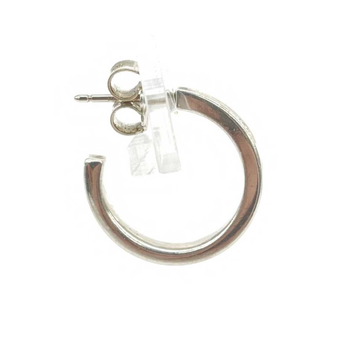 TIFFANY&Co. ティファニー ナローフープピアス 片耳 シルバーカラー