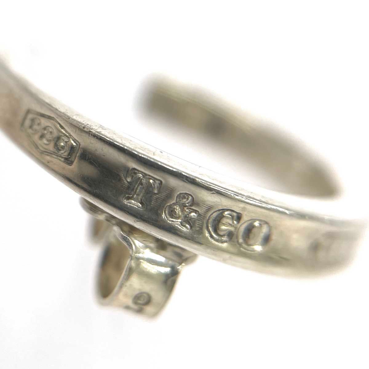 TIFFANY&Co. ティファニー ナローフープピアス ショップ 片耳 シルバー