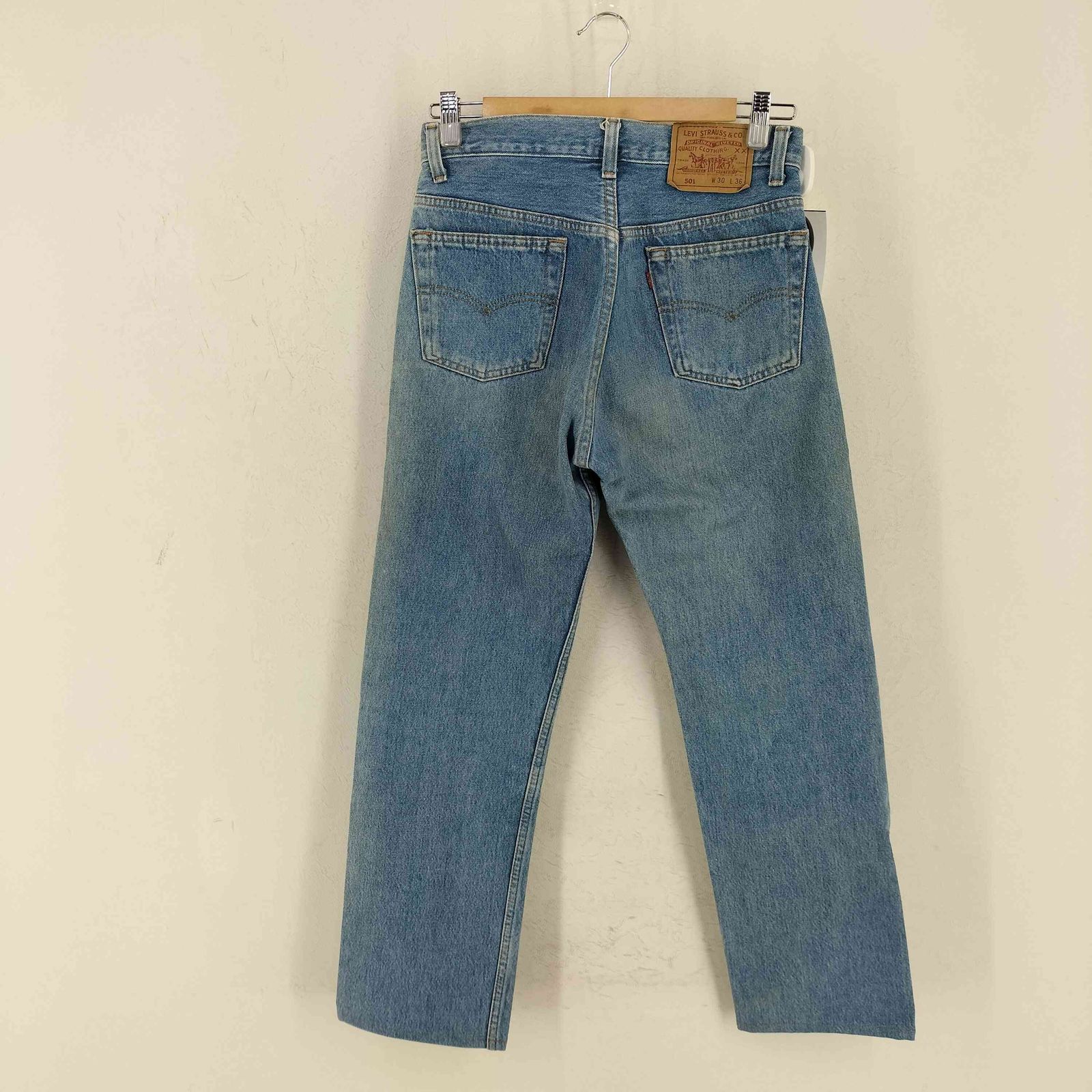 90s USA製 リーバイス 501 ボタンフライ 太デニム パンツ 36×32 90s USA製 リーバイス 501 ボタンフライ 太デニム パンツ 36×32 90s USA製