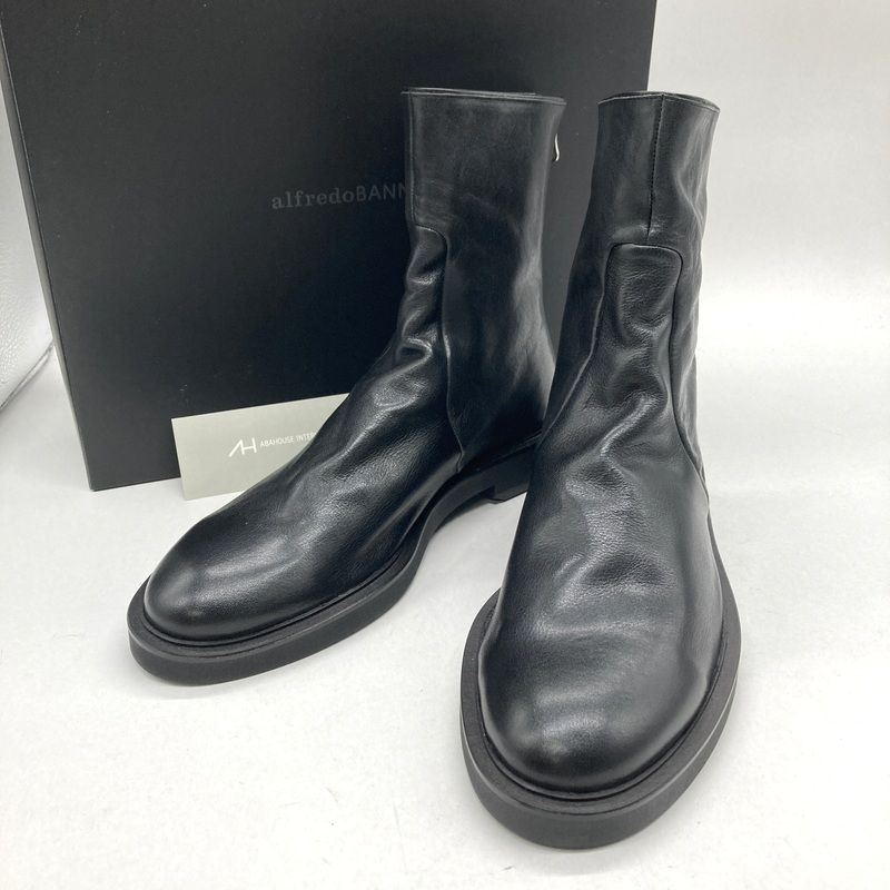 alfredoBANNISTER アルフレッドバニスター ブーツ ドレープ ロング