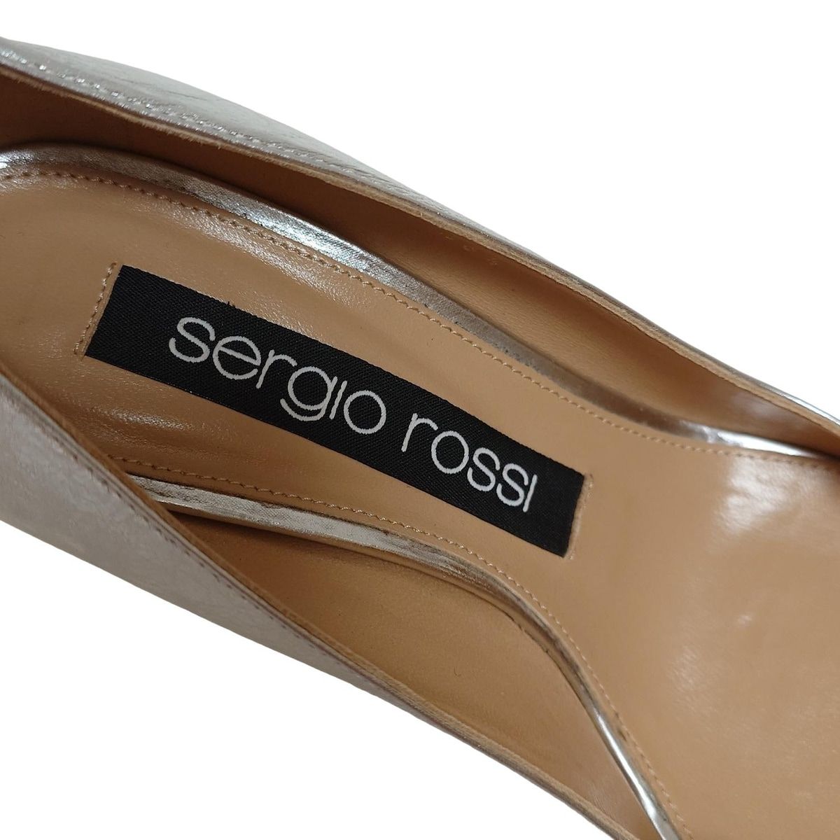 sergio rossi(セルジオロッシ) パンプス 36 1/2 レディース - シルバー