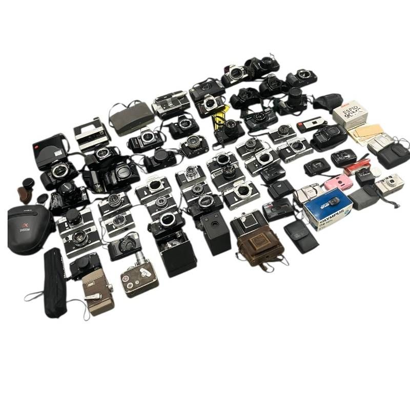 カメラ まとめ売り Canon OLYMPUS MINOLTA ジャンク 送料無料】 ジャンクカメラ大量 50台以上 まとめ売り 動作未確認