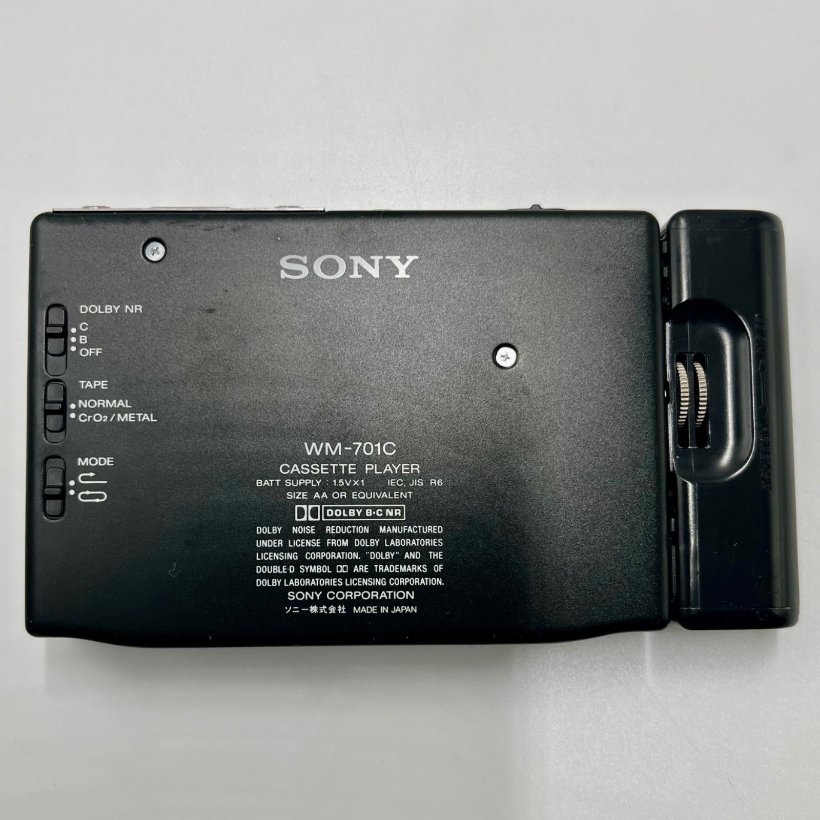 ジャンク品】SONY/ソニー/WALKMAN/カセットウォークマン/WM-701C
