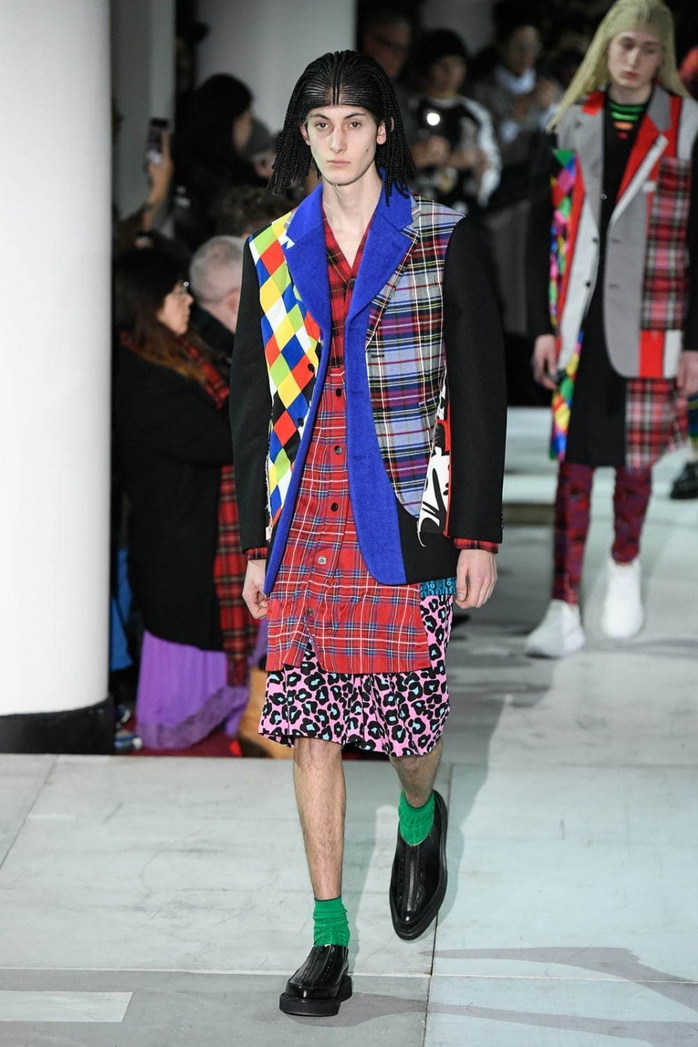 COMME des GARCONS HOMME PLUS 20aw ドッキングカーディガン M