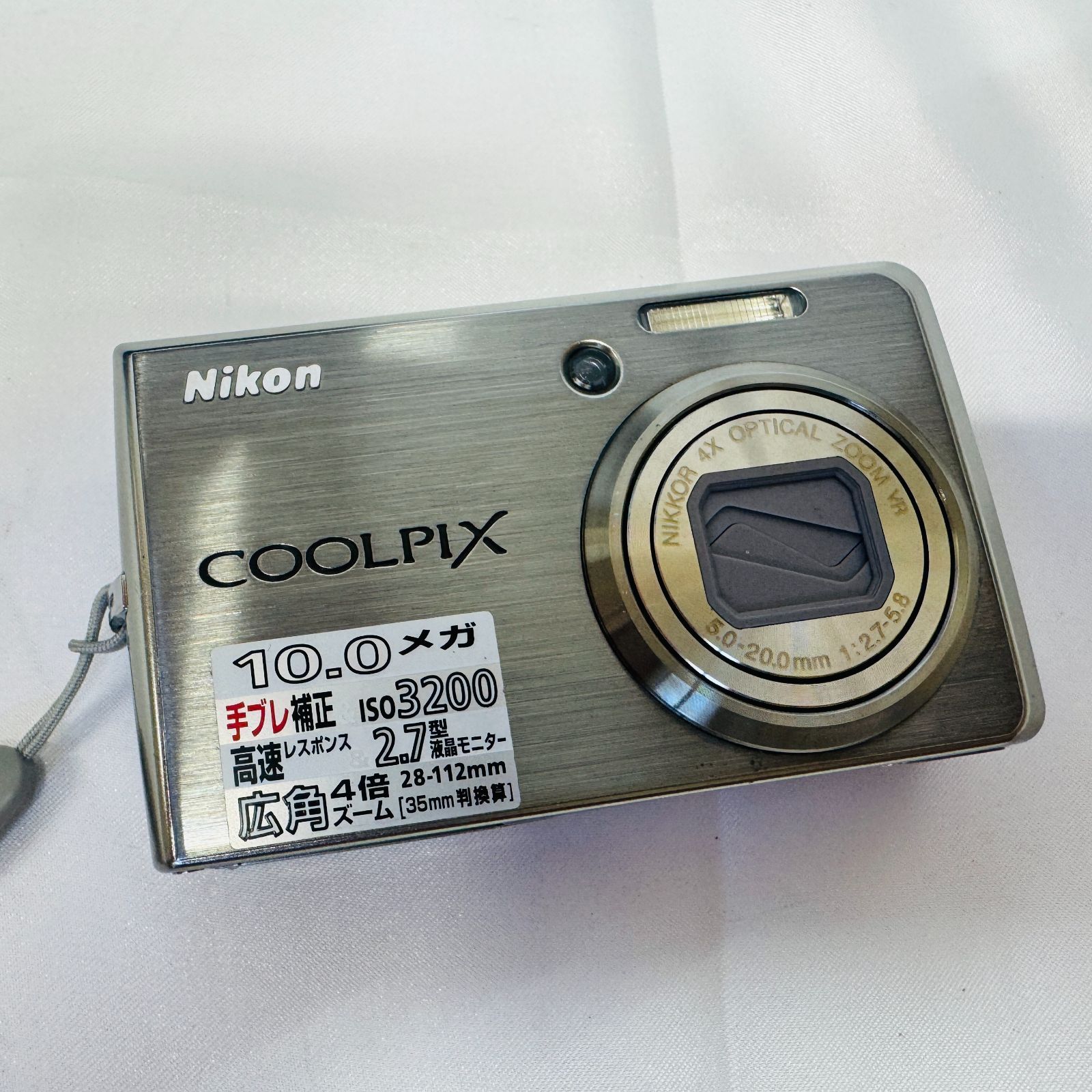 Nikon COOLPIX S600 ニコン コンパクトデジタルカメラ 箱付 S【稼働品】Nikon ニコン COOLPIX S600 コンパクトデジタルカメラ