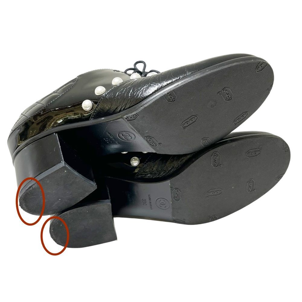 CHANEL【シャネル】レースアップ シューズ - メルカリ