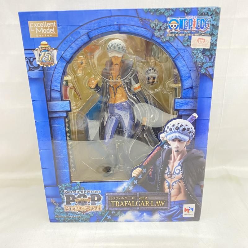 【新品未開封】トラファルガー・ロー P.O.P エクセレントモデルLIMITED 中古】開封・箱日焼け)エクセレントモデル POP SA トラファルガー