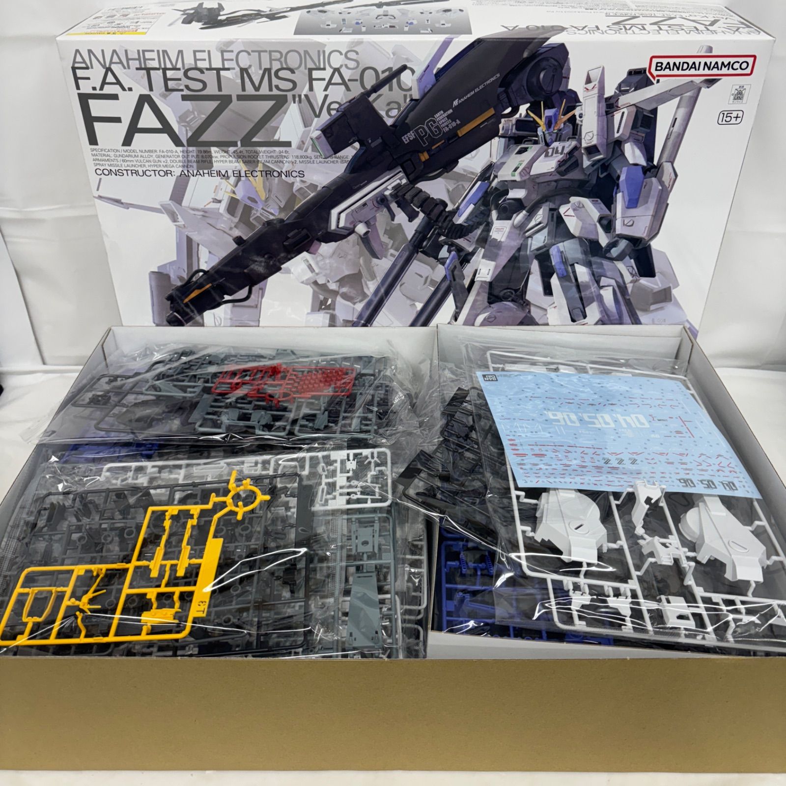 未組立 MG 1/100 FAZZ Ver.Ka プラモデル ガンプラ LFJ841 f097 - メルカリ