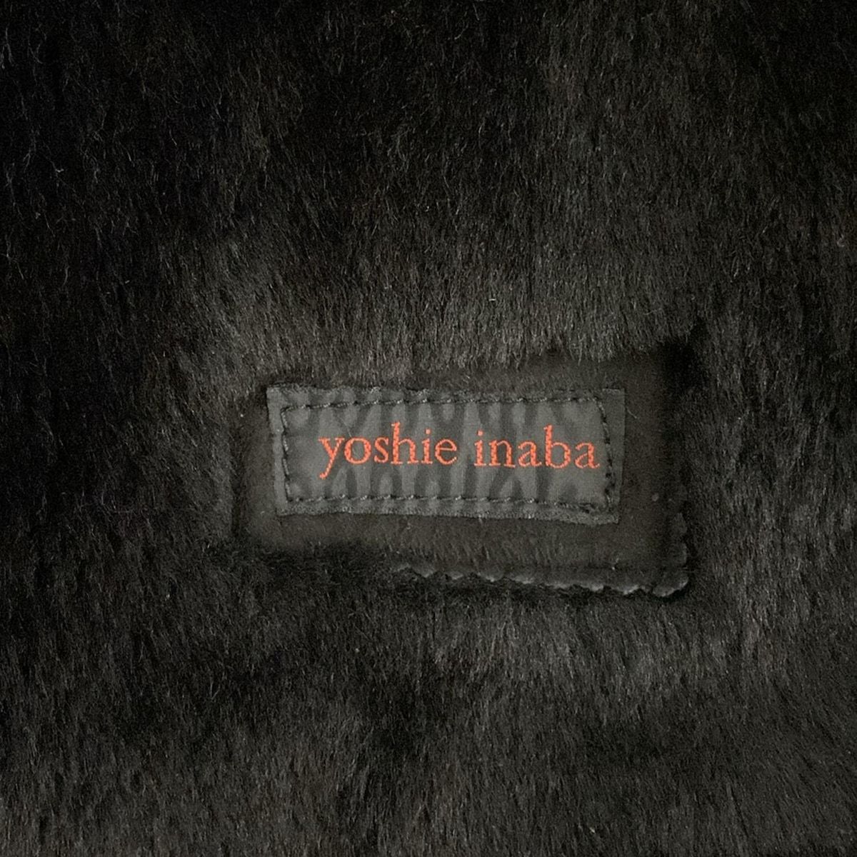 YOSHIE INABA(ヨシエイナバ) コート サイズ38 M レディース美品 - 黒