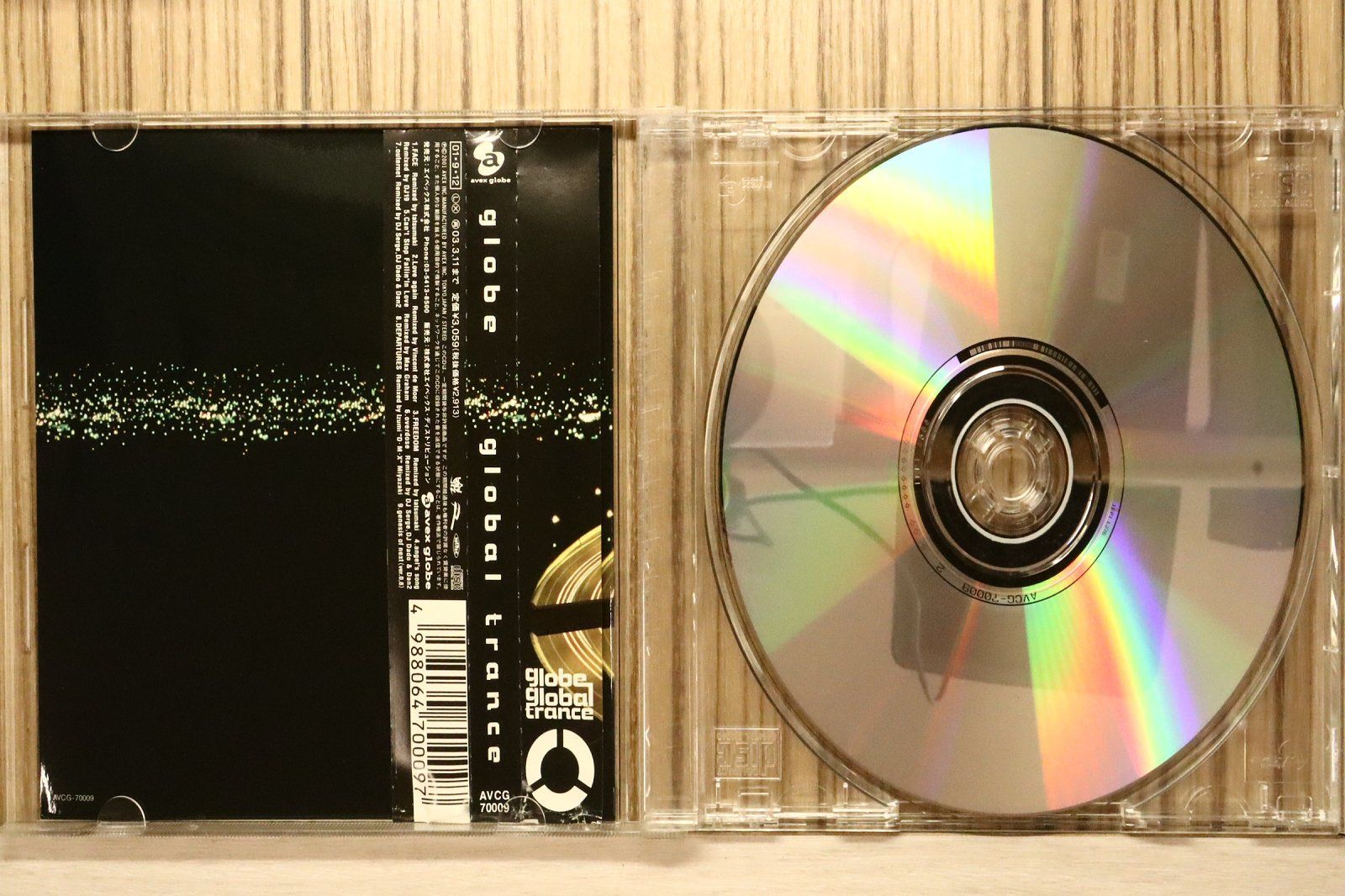 国内盤CD☆グローブ/globe□ global trance 【AVCG70009/4988064700097
