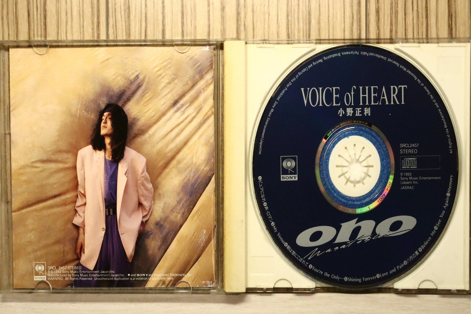 Masatoshi Ono 小野正利　CD3枚 セット 国内盤CD☆小野正利/Masatoshi Ono□ VOICE of HEART 【SRCL2457