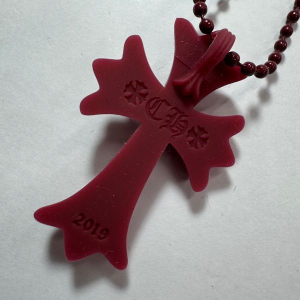 レシート原本】CHROME HEARTS/クロムハーツ CH CRS SML PLSTC/ラバー