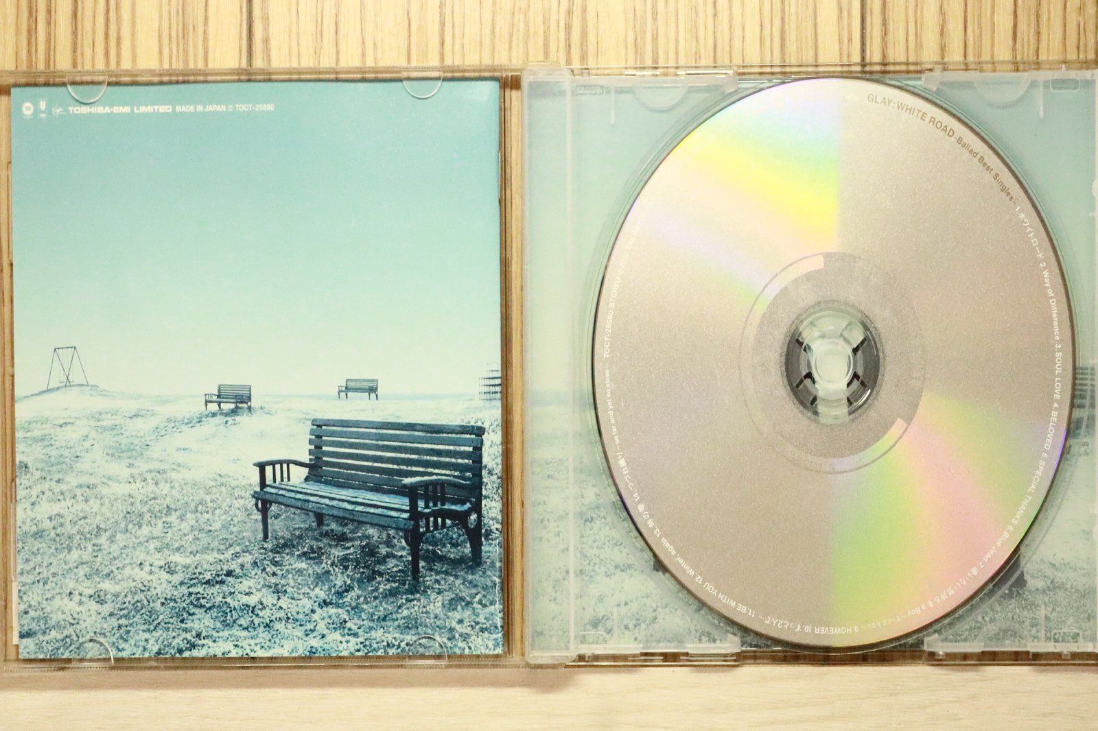 国内盤CD☆グレイ/GLAY□ Ballad Best Singles- WHITE ROAD