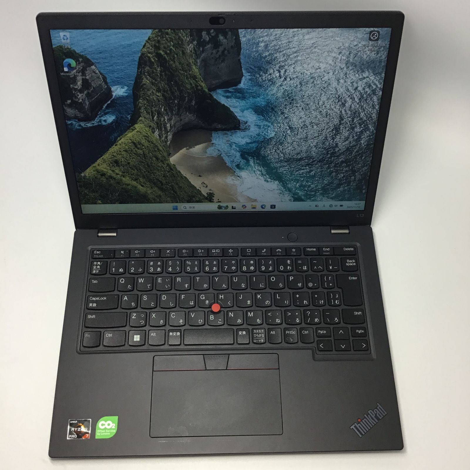 Lenovo】ThinkPad L13 Gen4 AMD Ryzen 7 Pro /メモリ 32GB / SSD 256GB