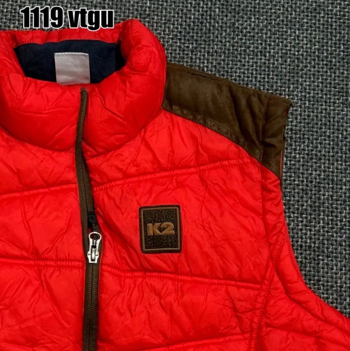   ダウンベスト レッド K2 レッド ダウン ベスト - メルカリ