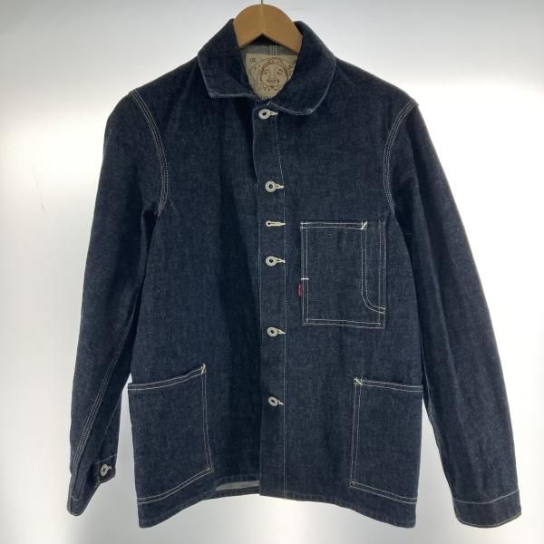 エヴィスデニムカバーオール1951 36インチ 中古】EVISU カバーオール インディゴ サイズ36 LOT.1951 エヴィス[19