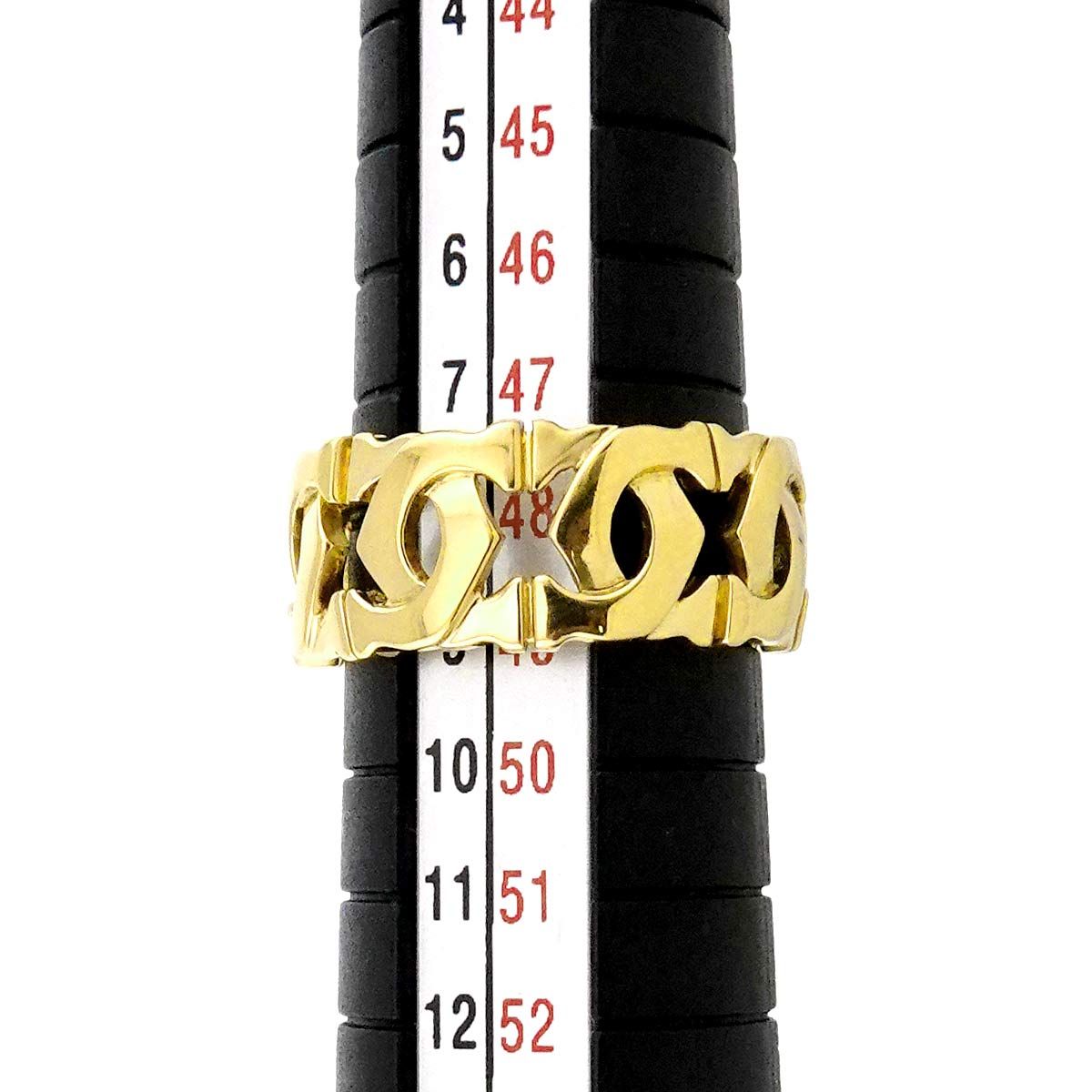 カルティエ アントルラセ　リング　YG K18 50号　18金 楽天市場】カルティエ アントルラセ K18YG イエローゴールド リング