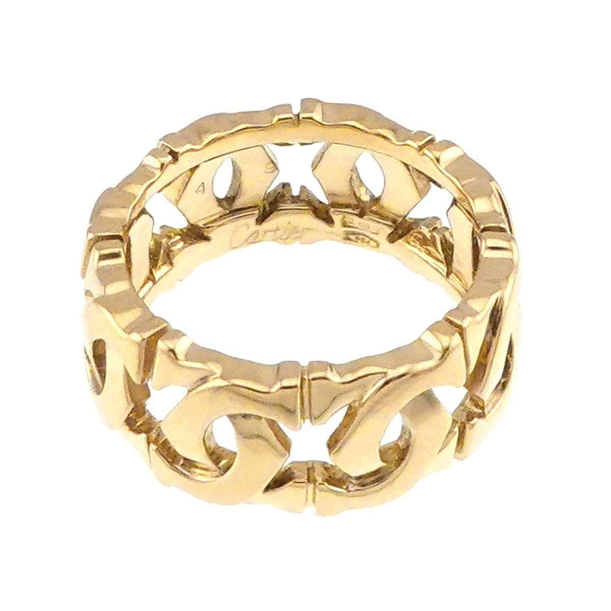 カルティエ Cartier アントルラセ #49 リング K18 YG イエローゴールド