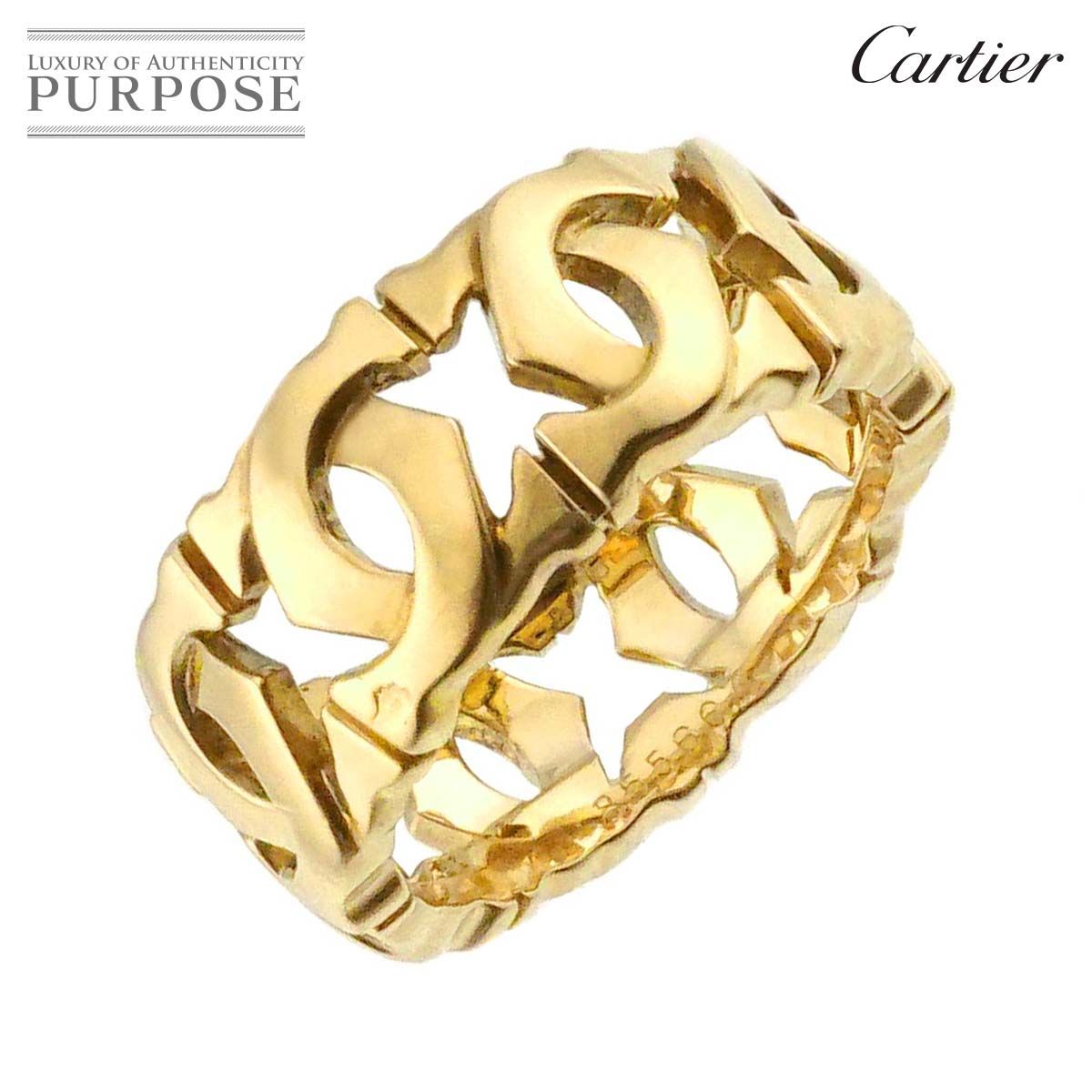 【新品同様】Cartier カルティエ K18 アントルラセ リング ＃51 新品同様】Cartier カルティエ K18 アントルラセ リング ＃51 楽天市場