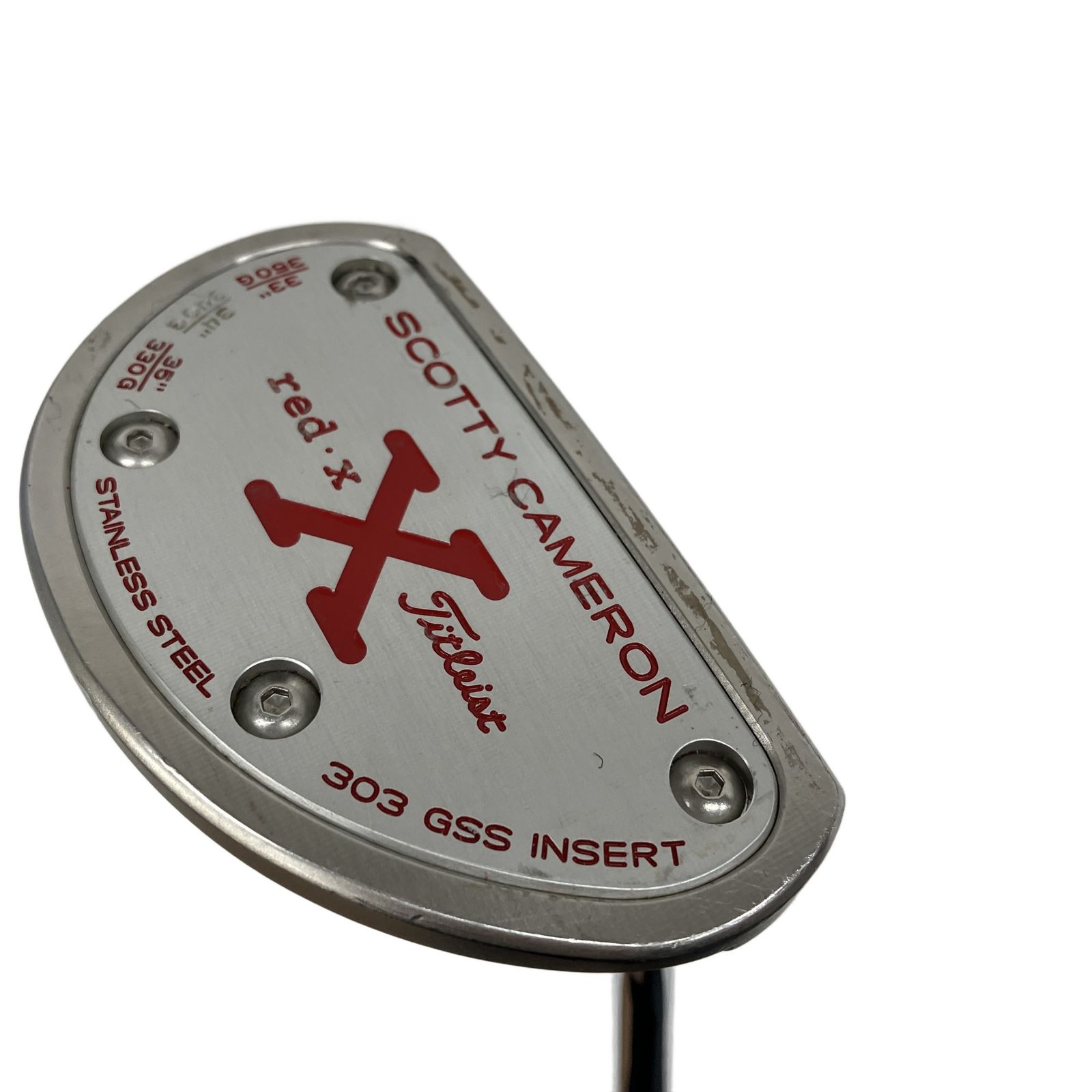 Titleist SCOTTY CAMERON red X パター タイトリスト 中古 S10635581