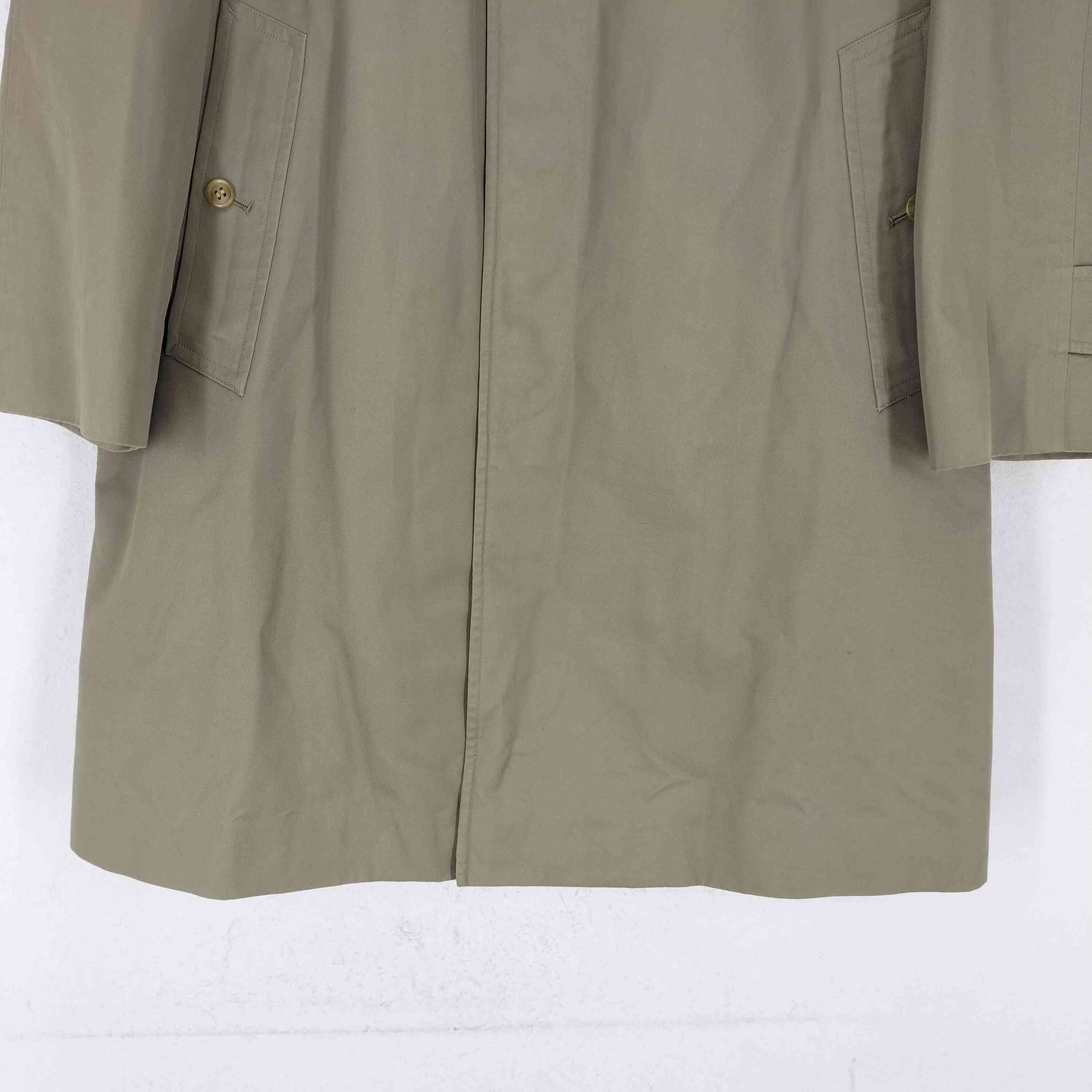 バーバリーズ BURBERRYS 裏地ノバチェック比翼ステンカラーコート