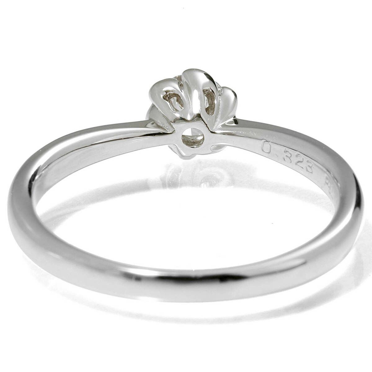 ダイヤモンド 0.32ct プラチナ Pt900 リング Dカラー IF Excellent 