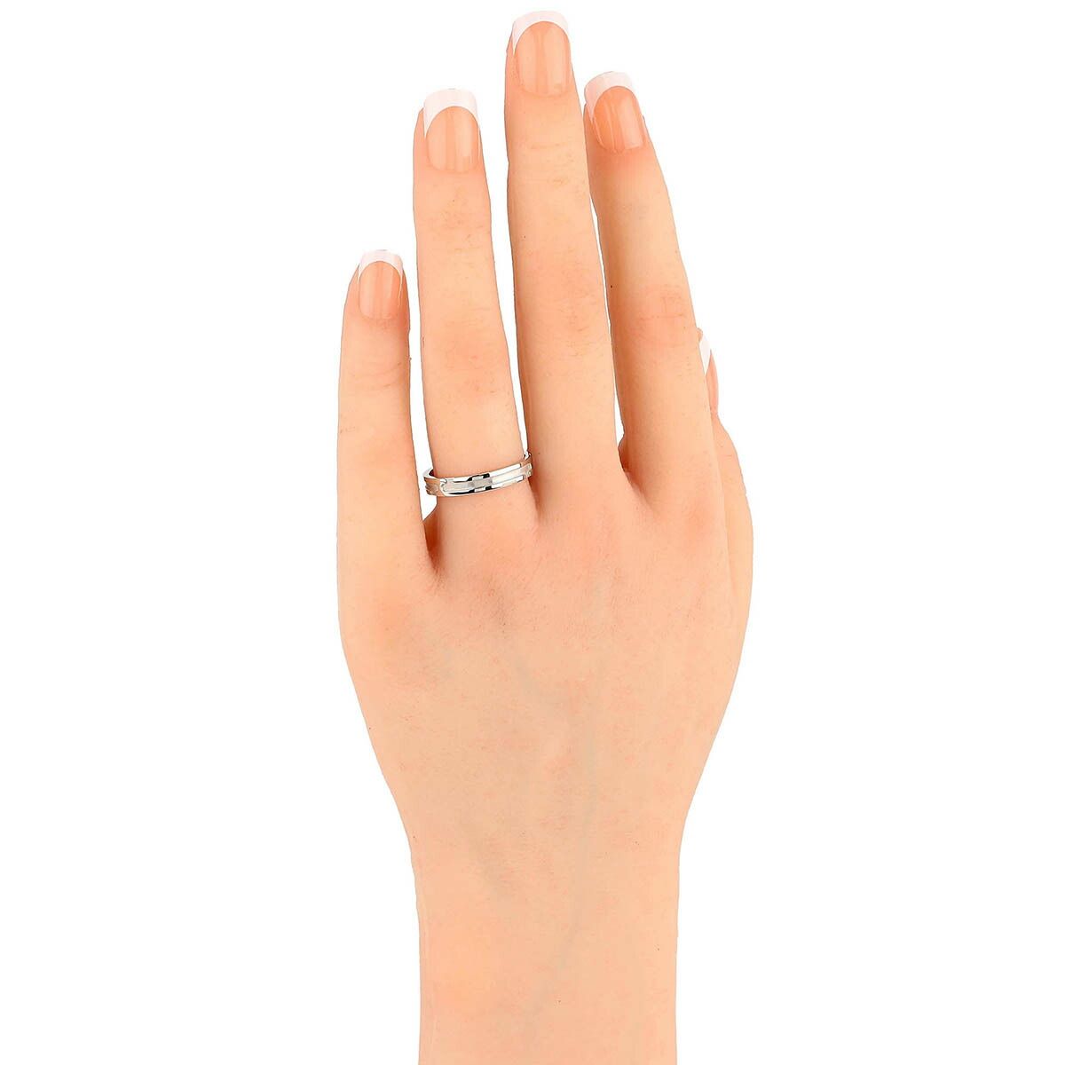 俄 NIWAKA リング 指輪 プラチナ Pt950 17号 中古 プレラブド 返品OK