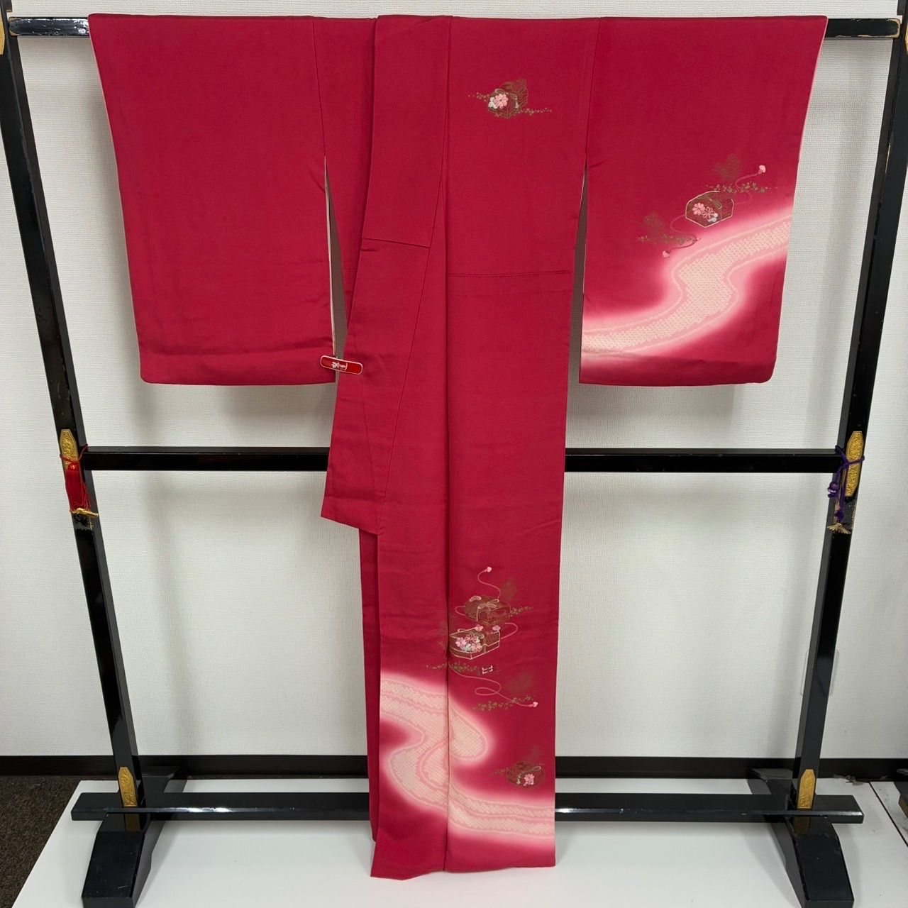 付下げ やまとお誂え 刺繍 絞り 裄67 訪問着 正絹 着物 MK-1297 - メルカリ