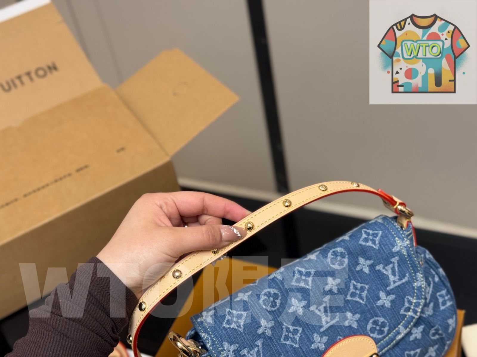 今日特価】Louis Vuitton Denim Inflatables ルイ ヴィトン デニム