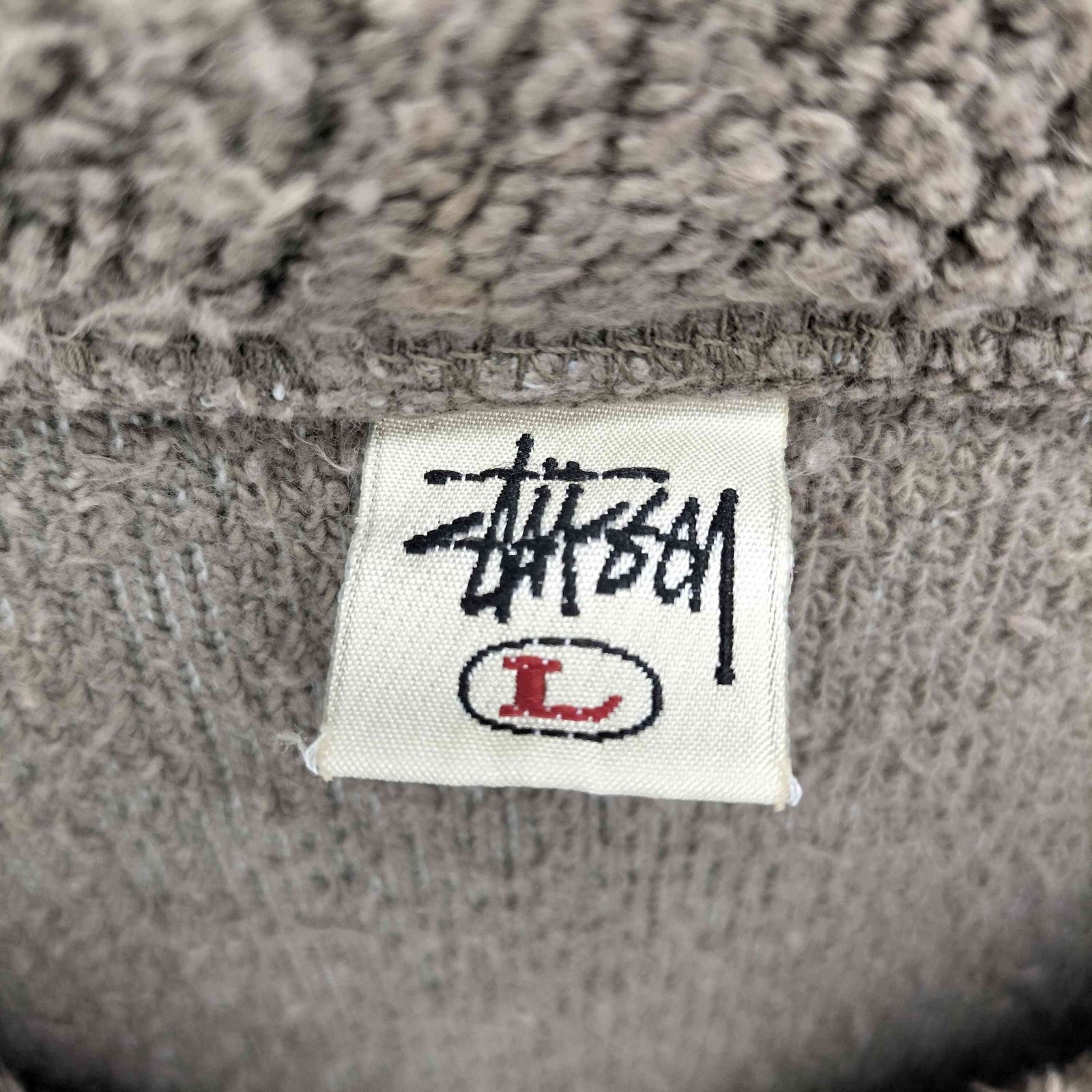 stussy 90s 白タグ　ベスト ステューシー Stussy 90S 白タグ USA製 コットン タオル地 Vネック