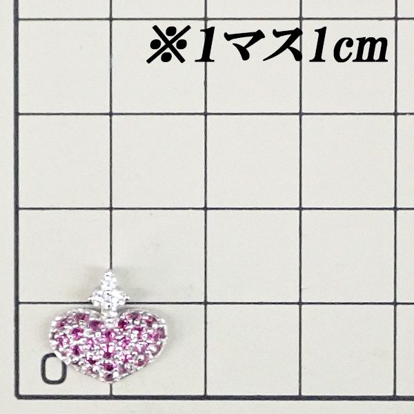 笠原真寿美/レ・エッセンシャル ルビー ペンダントトップ ダイヤモンド