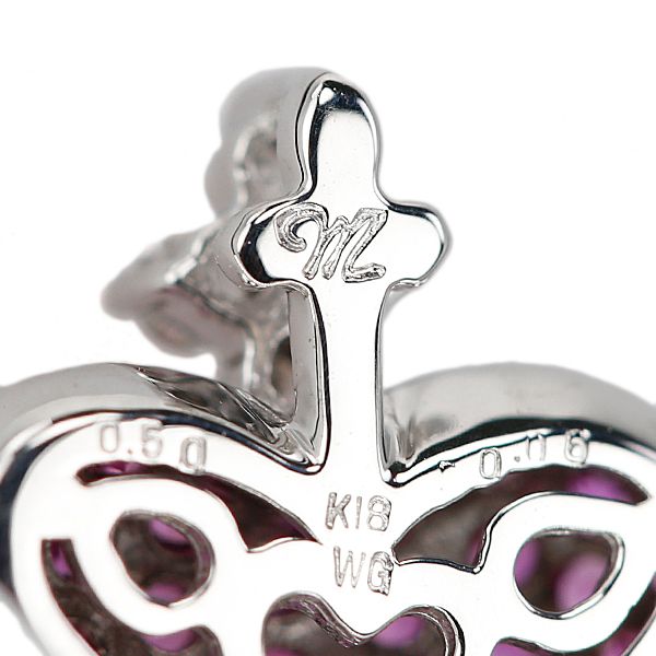 笠原真寿美/レ・エッセンシャル ルビー ペンダントトップ ダイヤモンド