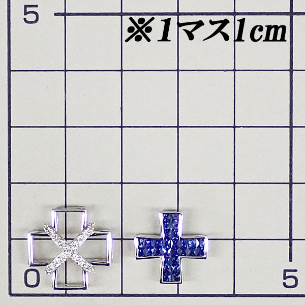K18YGダイヤ入りミステリーセッチング、クロス十字ペンダントトップ！ K18 ダイヤ入りクロスペンダントトップ（小） | 株式会社特撰すずき