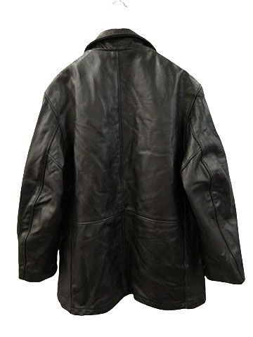 【米国製】Schott レザージャケット 黒 46 カーコート 本革 ライナー付 米国製】Schott レザージャケット 黒 46 カーコート 本革 ライナー付