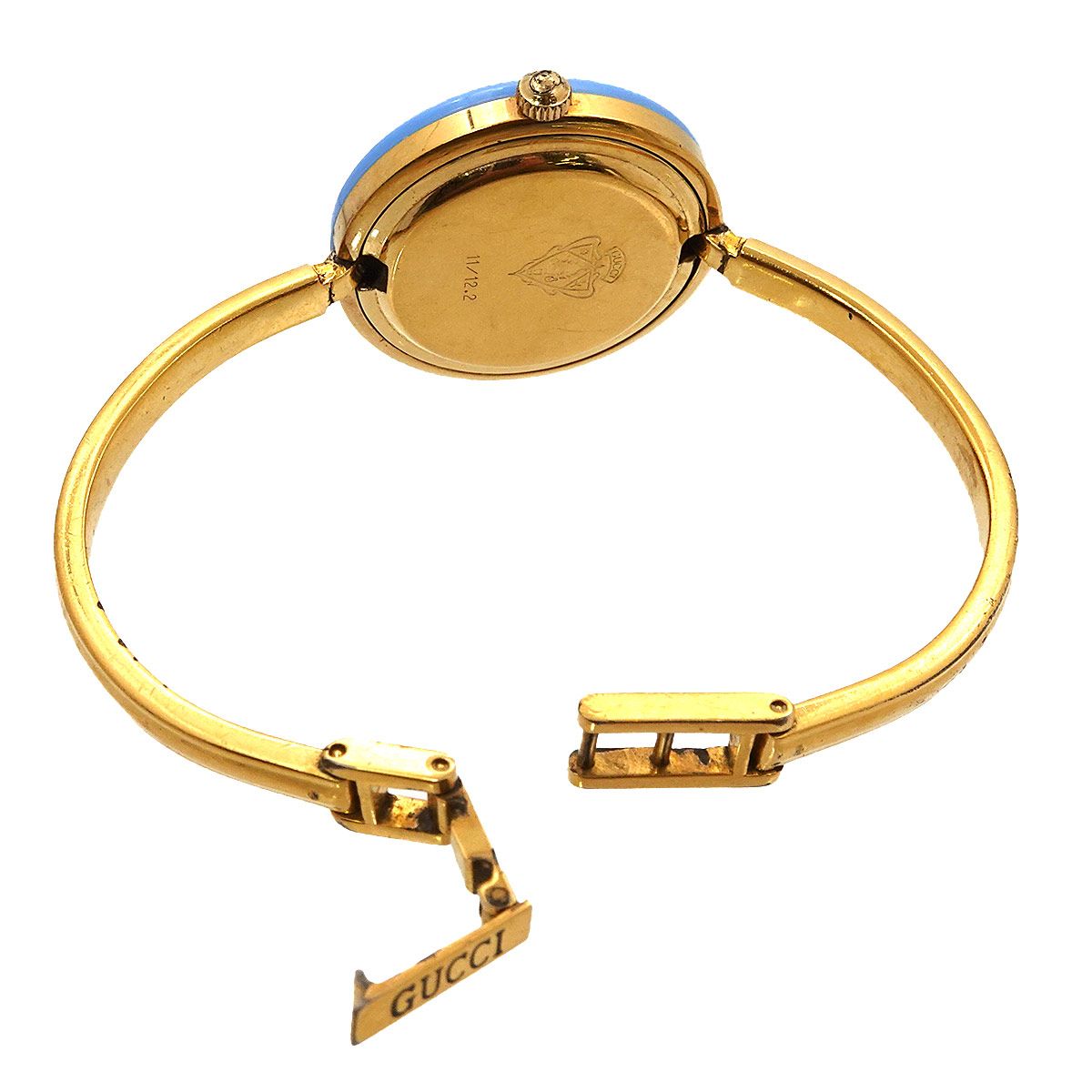 グッチ GUCCI チェンジベゼル 11/12.2 バングル ウォッチ ヴィンテージ