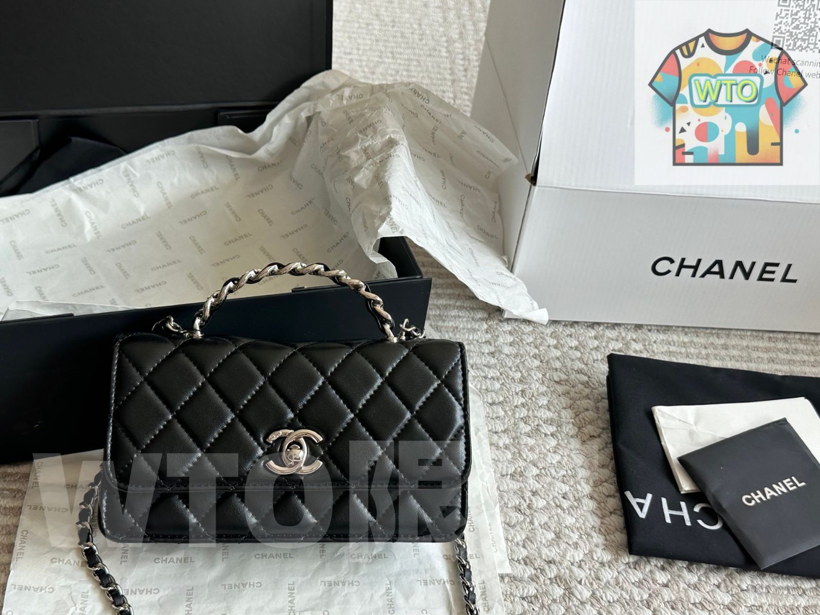 大幅値下げ❤️お得❤️半額以下CHANEL 新品未使用 今日特価】Chanel 23K Accordion Bag シャネル 23K アコーディオン