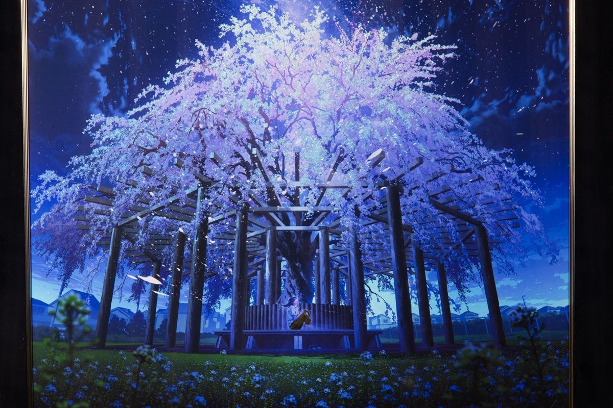 mocha】「桜香微酔」 版画 アールジュネス / アールビバン保証書付